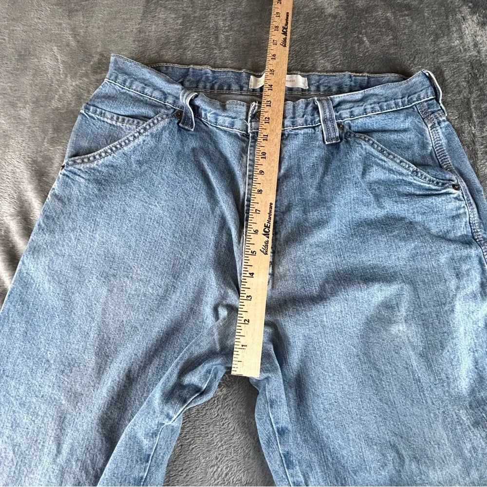 Levi Strauss Signature Gold Workwear Carpenter Jeans Mens 38x32 Blue Medium Wash